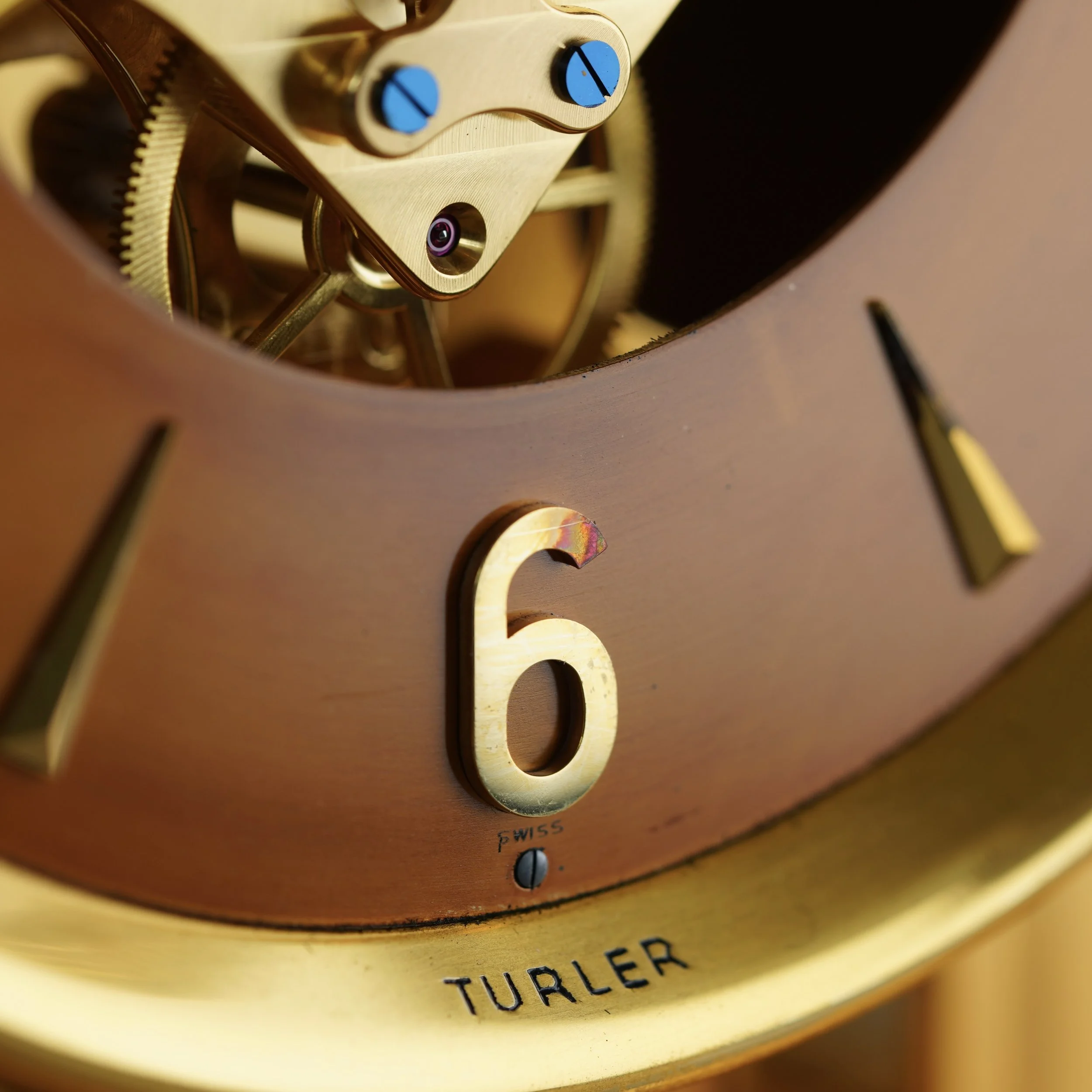 Jaeger-LeCoultre Atmos Clock Retailed by Türler